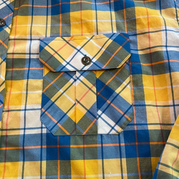 Ablanche New York Plaid Shirt Men's 3XL Button Up Long Sleeve Workcore - Picture 2 of 6